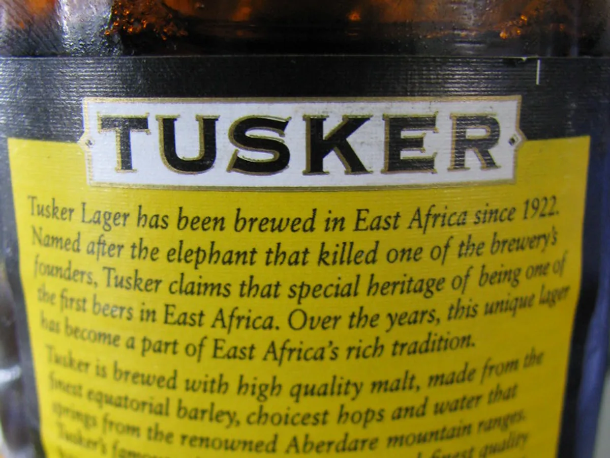 Tusker — Pale Lager